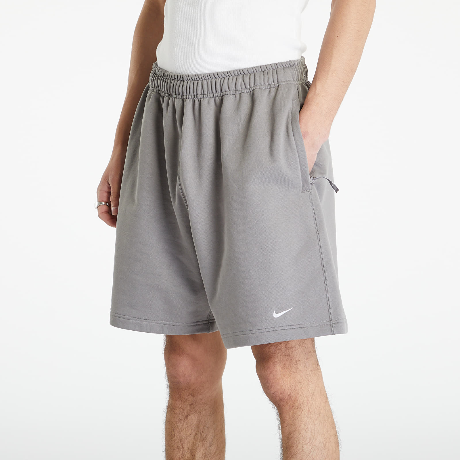 Women's nike swoosh french terry shorts cheap