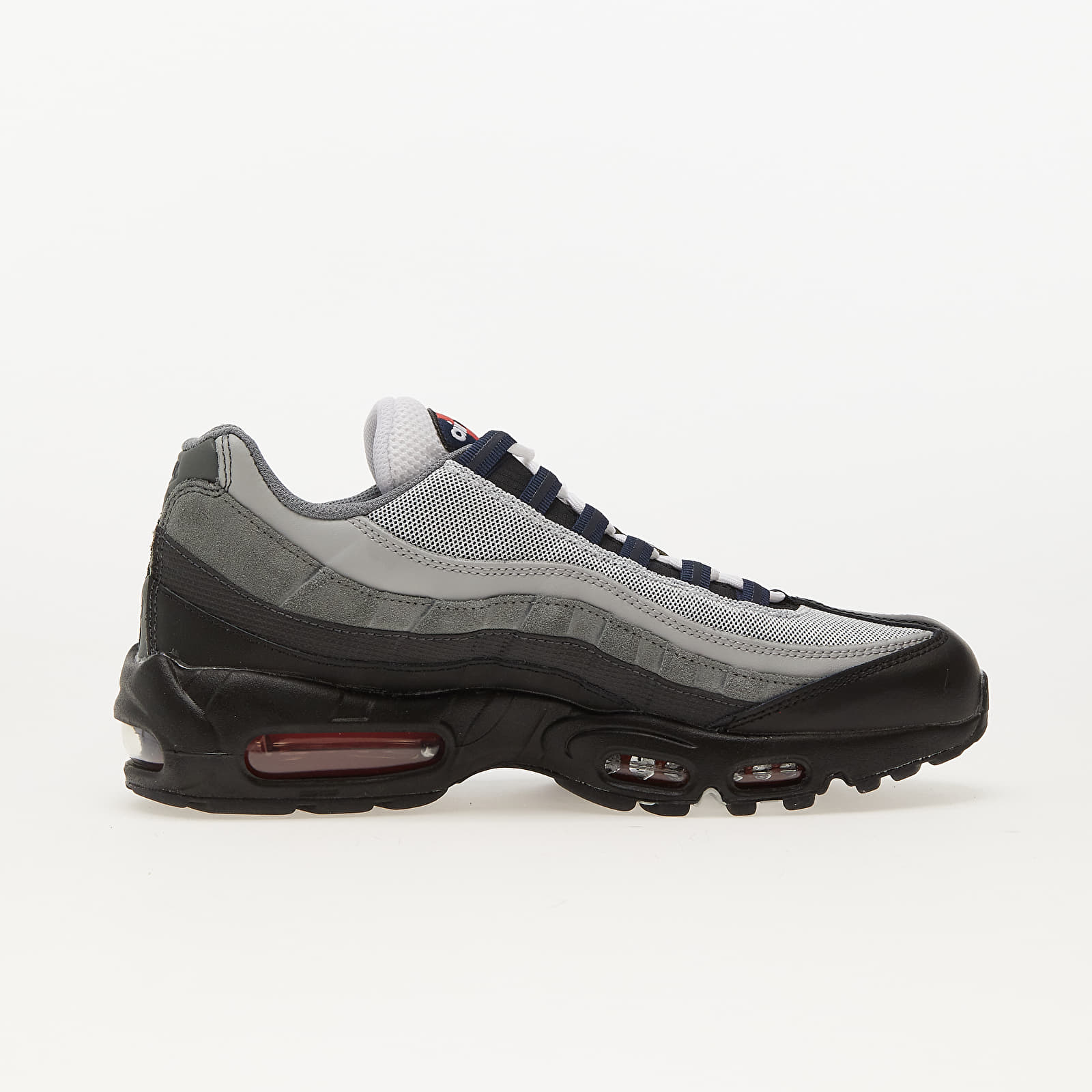 Turnschuhe und Schuhe fur Manner Nike Air Max 95 Black Track Red Anthracite Smoke Grey Queens