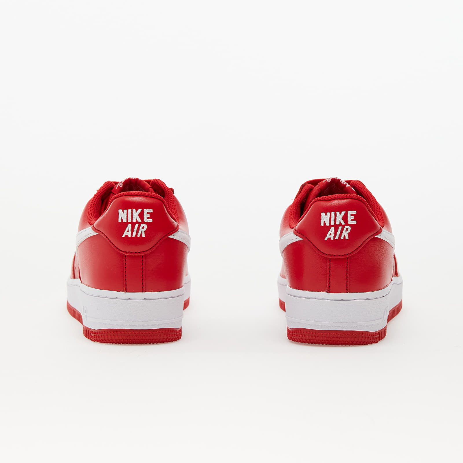 Red white and blue low top air force ones hot sale