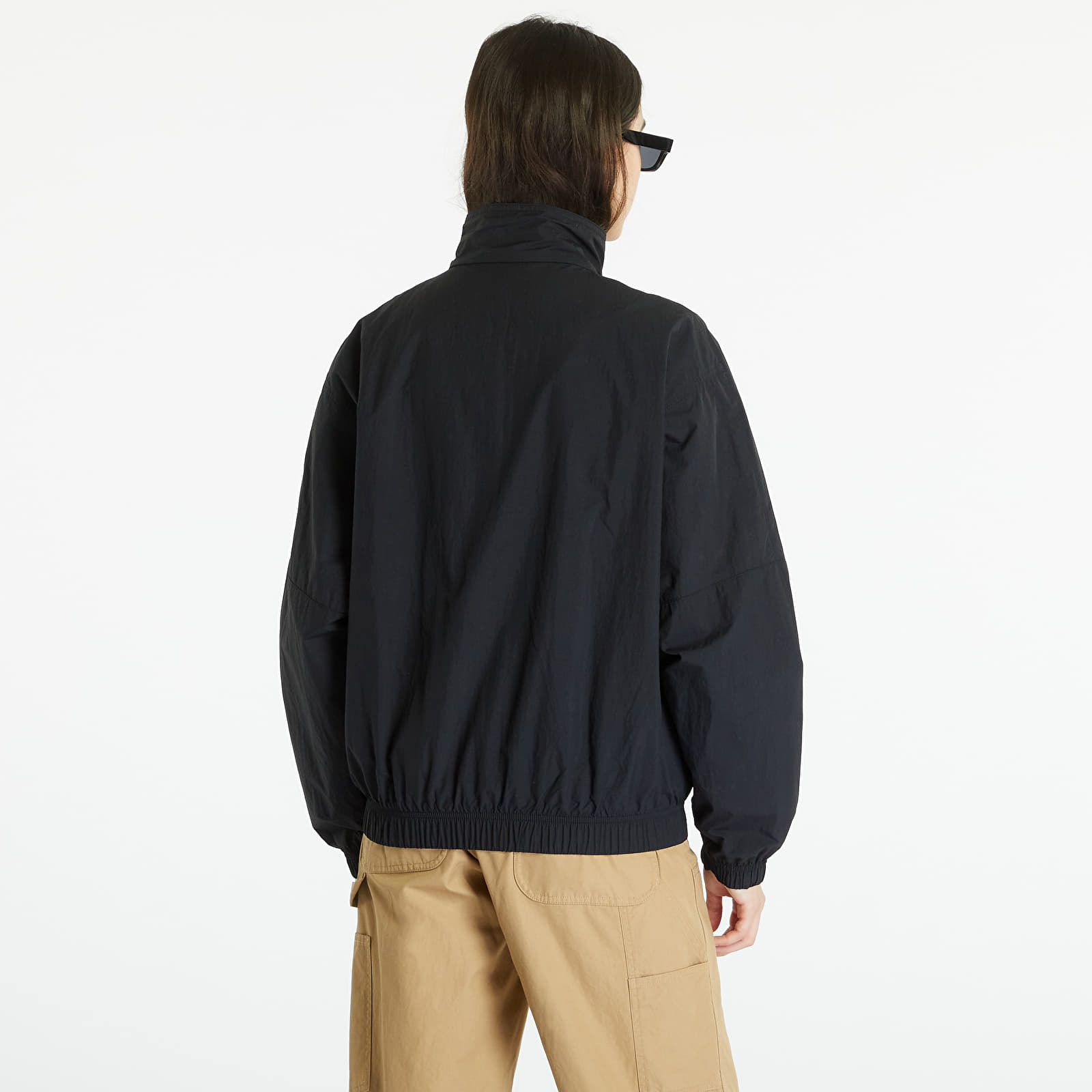 Wiatrówki Nike Sportswear Solo Swoosh Men's Track Jacket Black/ White