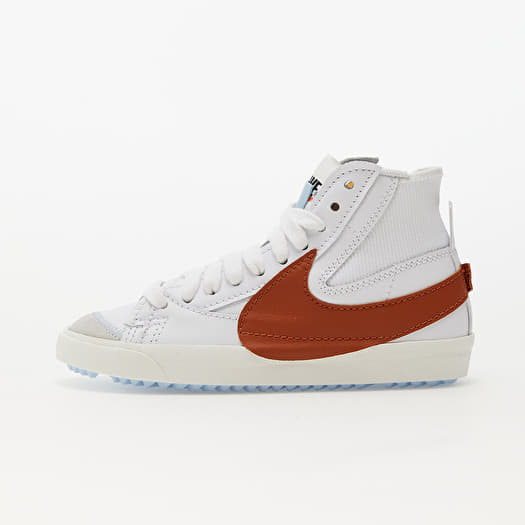 Scarpe e scarpe da ginnastica da uomo Nike Blazer Mid 77 Jumbo White Dark Russet White Sail Queens
