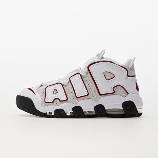 Nike air uptempo sale white and red