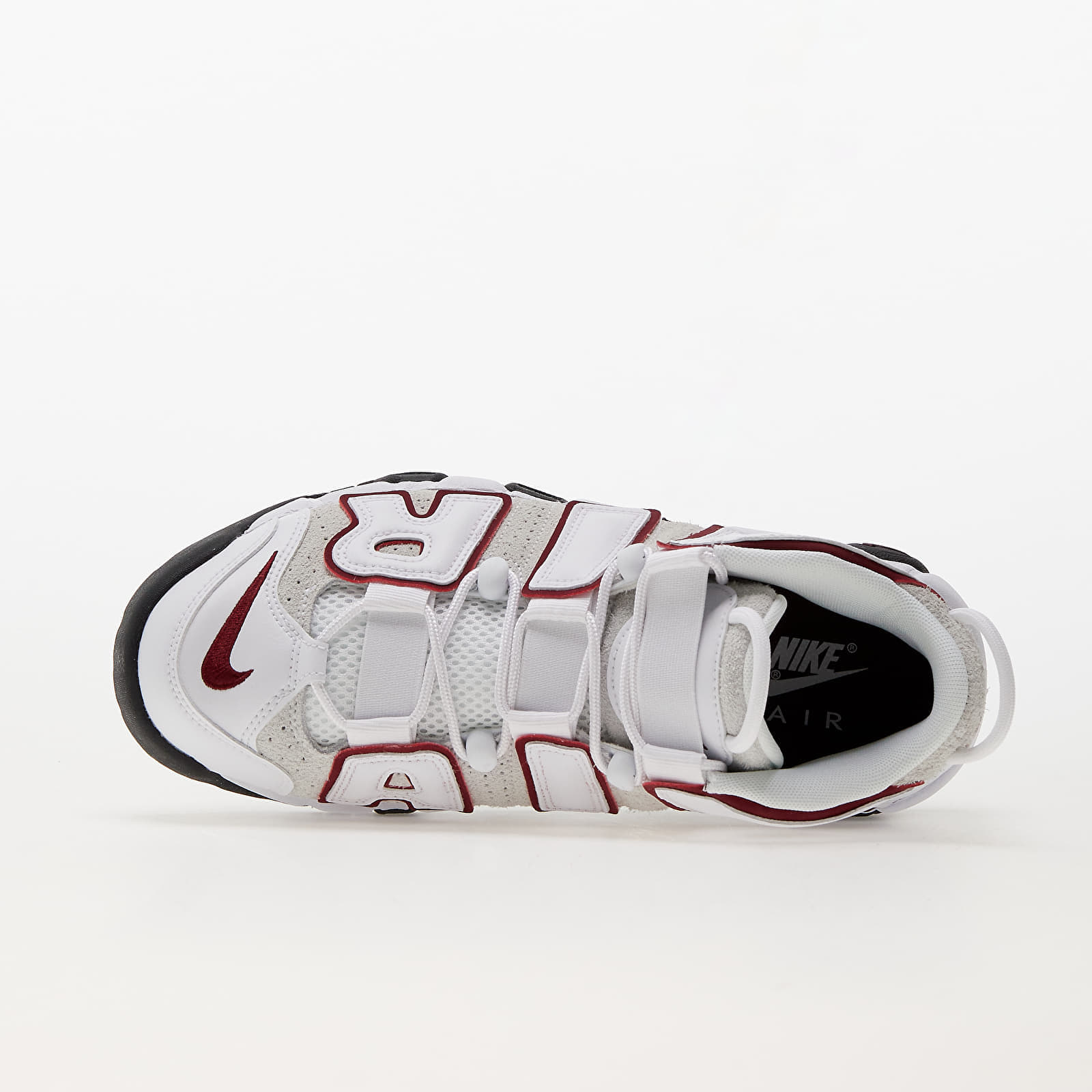 Uptempo mens red and white top