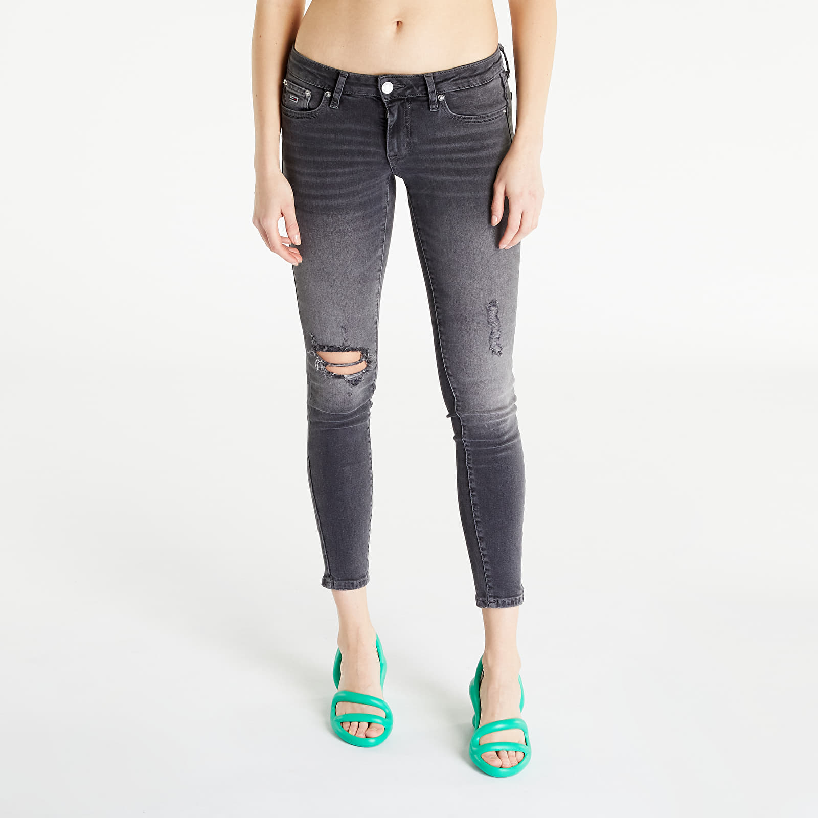 Džíny TOMMY JEANS Sophie Lr Skinny Jeans Denim Black