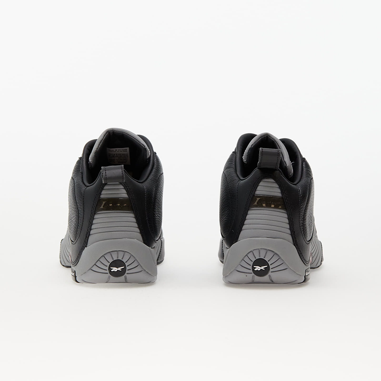 Scarpe uomo Reebok Answer IV Core Black/ Multi Solid Grey/ Flash Red