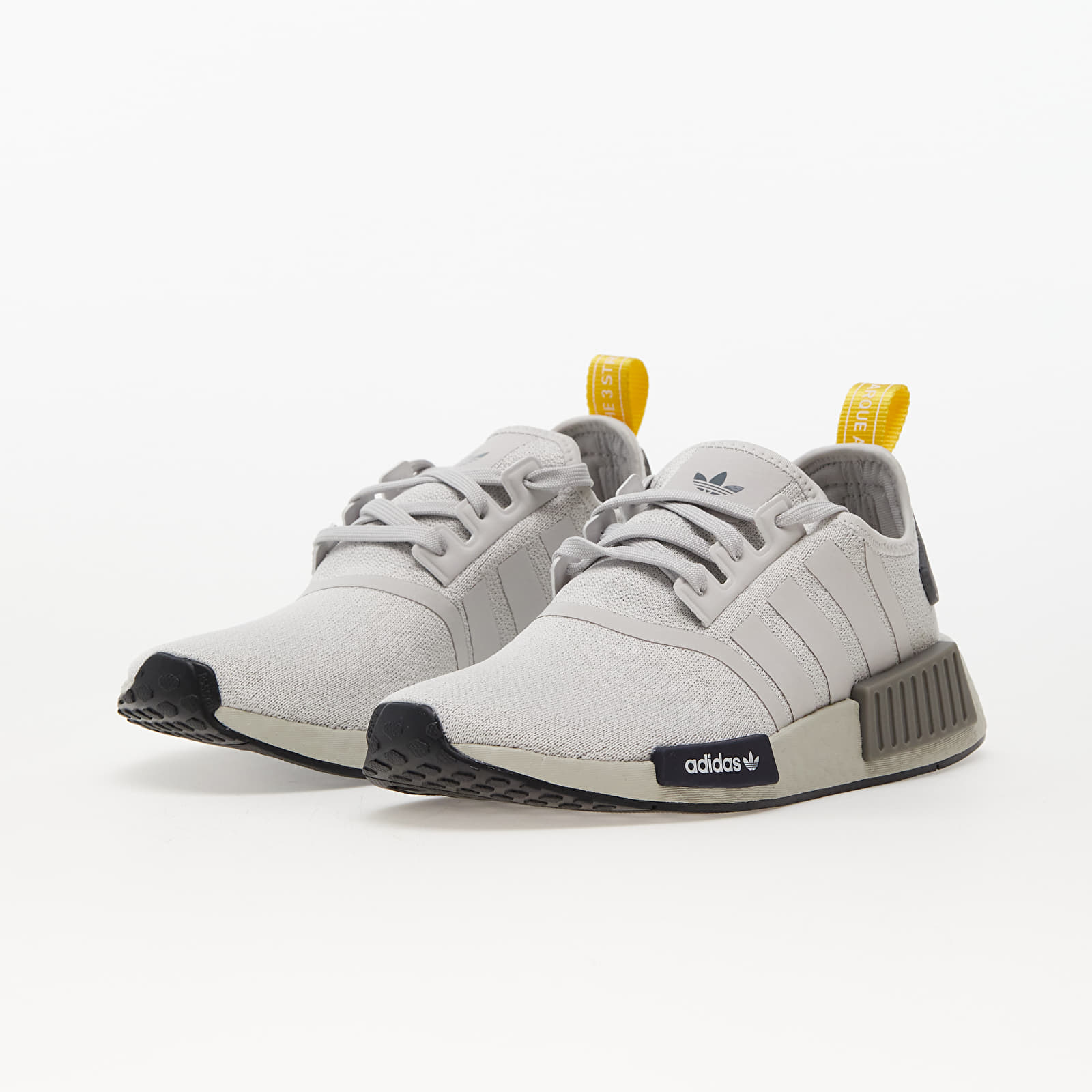 Grey nmd r1 mens best sale