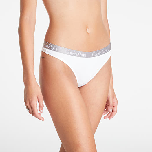 Calvin Klein Underwear 3 PACK - Pants - Panty - white/white 