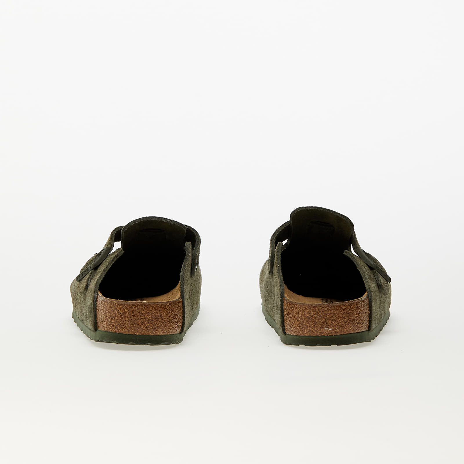 Meeste tossud ja kingad Birkenstock Boston Velvet Leather Thyme