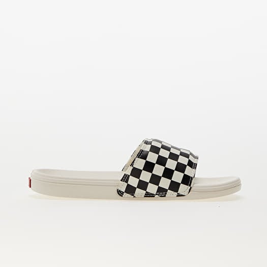 Vans checkerboard slides mens hot sale