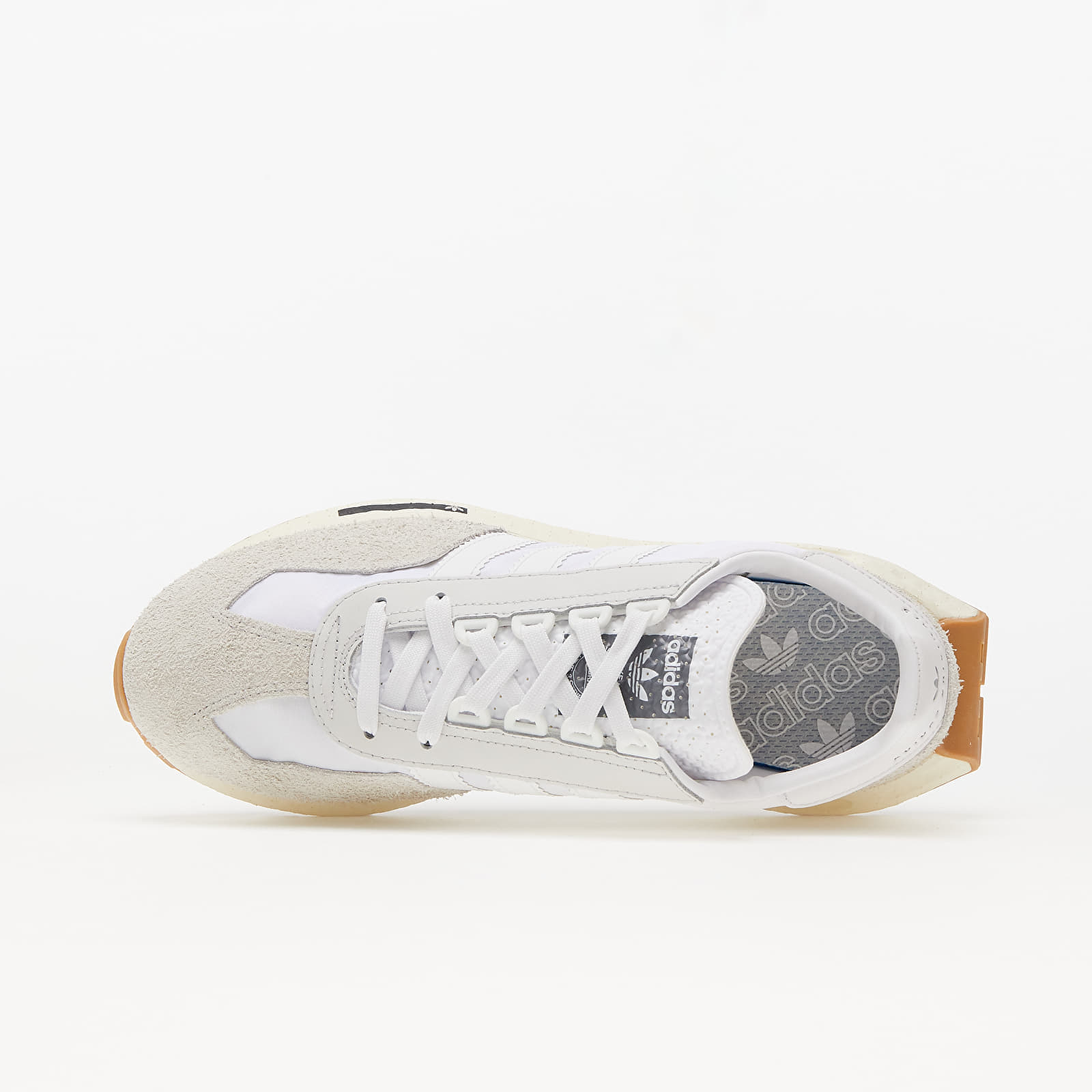 Joggesko og sko for menn adidas Originals Retropy 2E Crystal White/ Metalic Silver/ Ftw White
