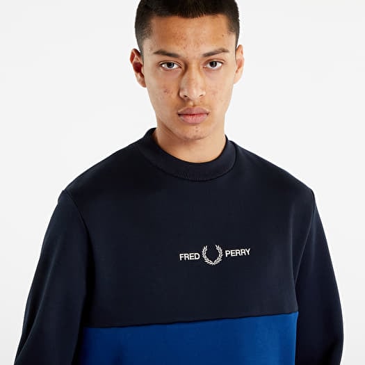 Sweatshirt FRED PERRY Colour Block Sweatshirt