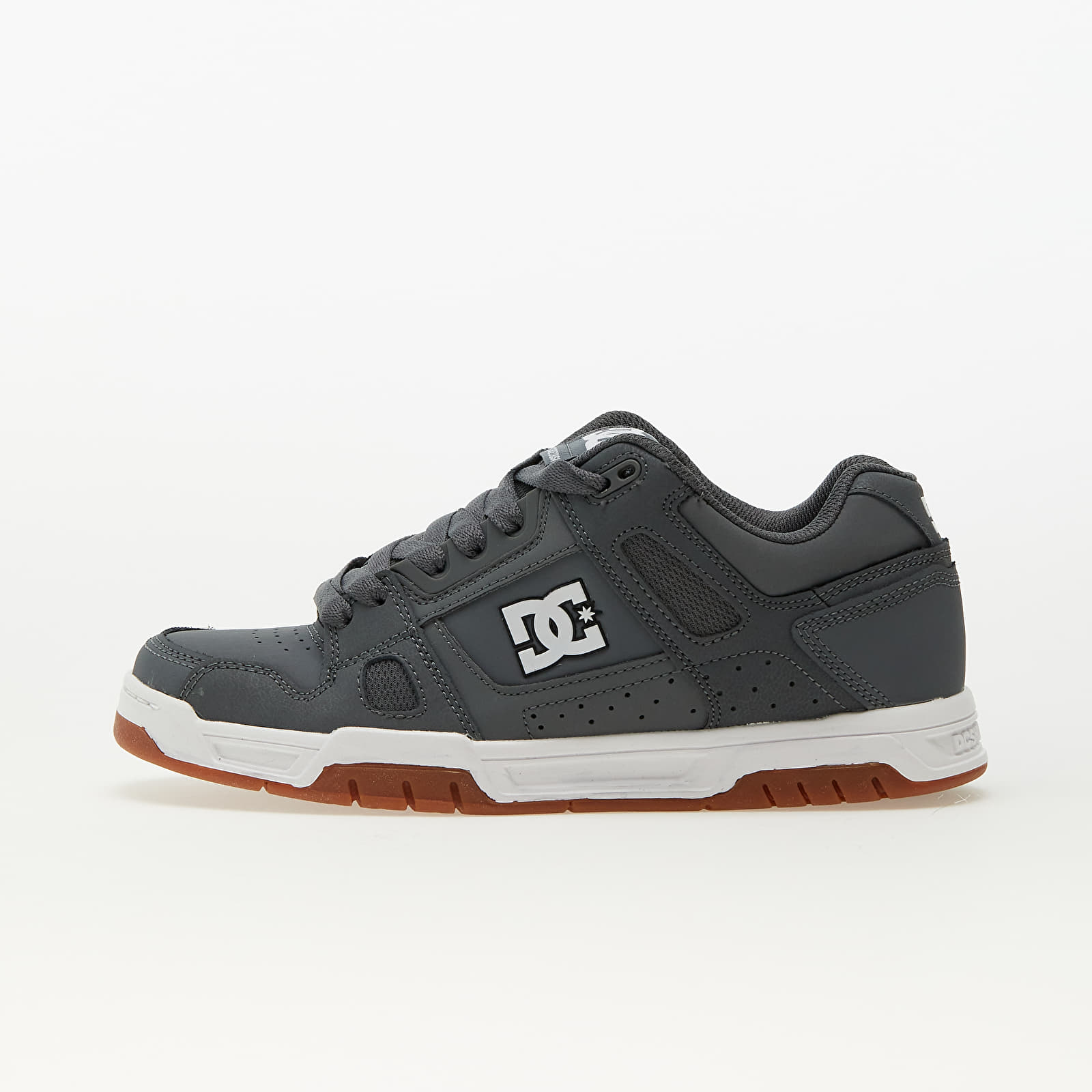 Men's sneakers and shoes DC Stag Grey/ Gum