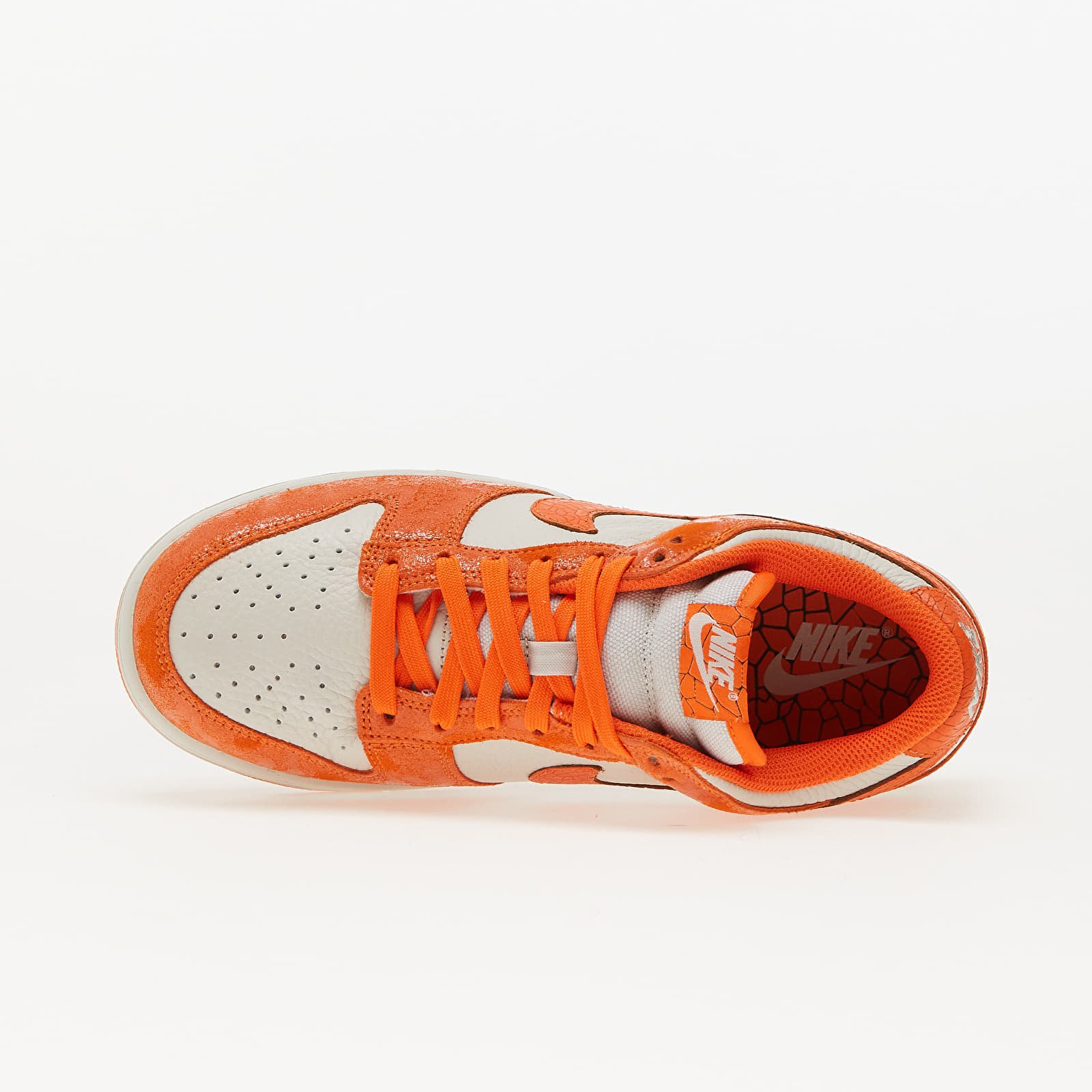 Women s sneakers and shoes Nike Wmns Dunk Low Light Bone Safety Orange Laser Orange Queens