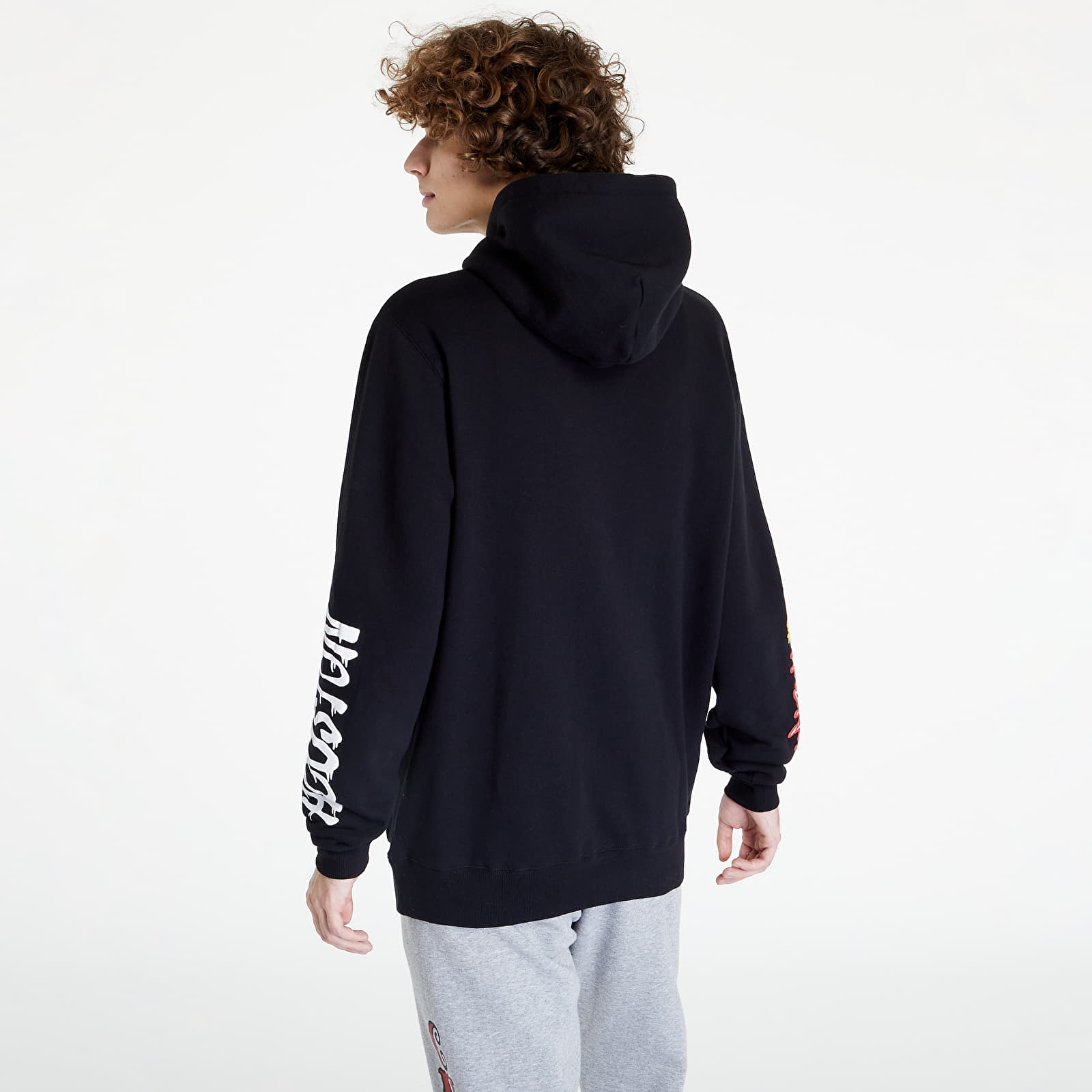 Mikiny Mitchell & Ness Slap Sticker Hoodie Black
