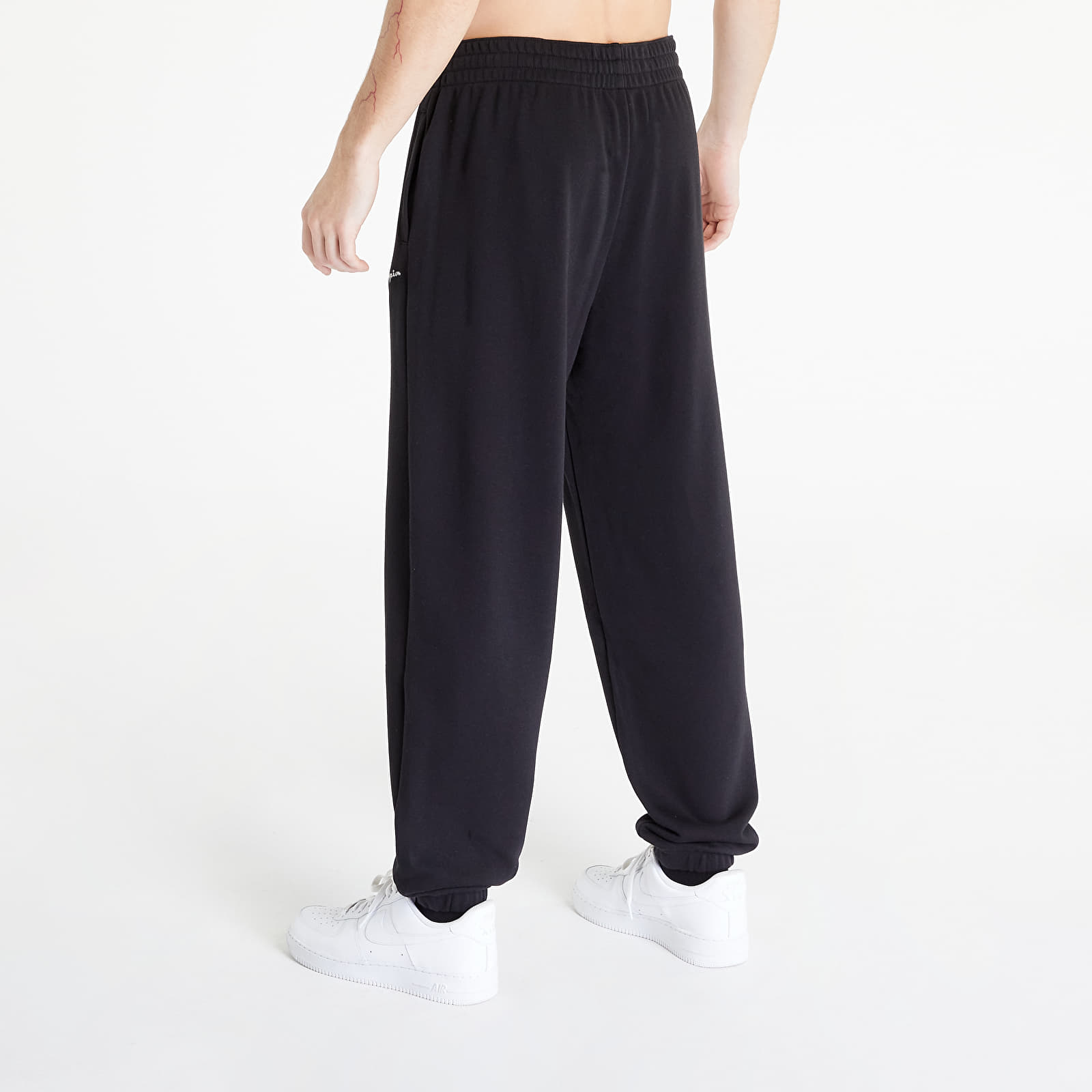 Tepláky Champion Elastic Cuff Pants Black