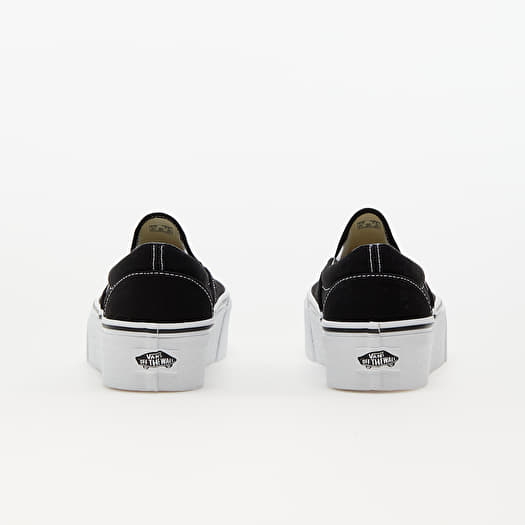 Black vans canvas sales