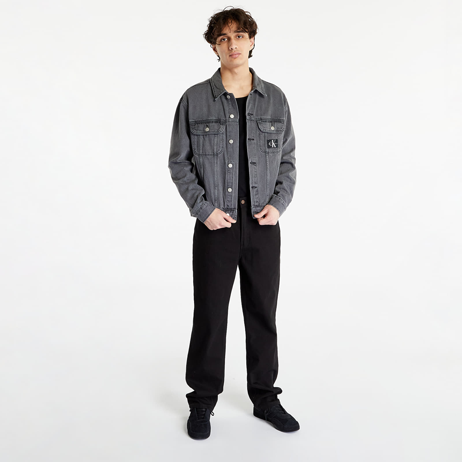 Jackets CALVIN KLEIN JEANS Regular 90S Denim Jacket Denim Black