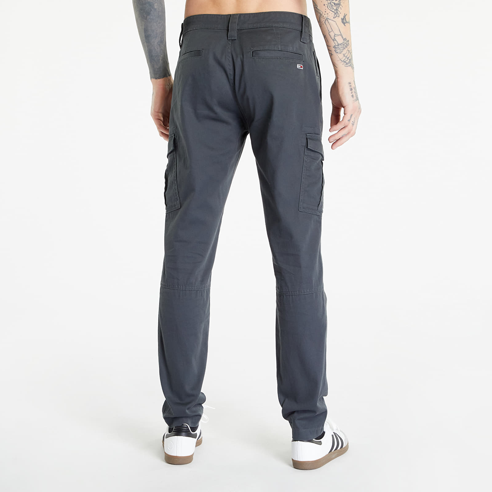 Pantaloni TOMMY JEANS Scanton Slim Cargo Trousers New Charcoal - 1 | YEO