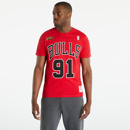 T-shirts Mitchell & Ness Last Dance Bulls 98 Champs Tee White/ Red