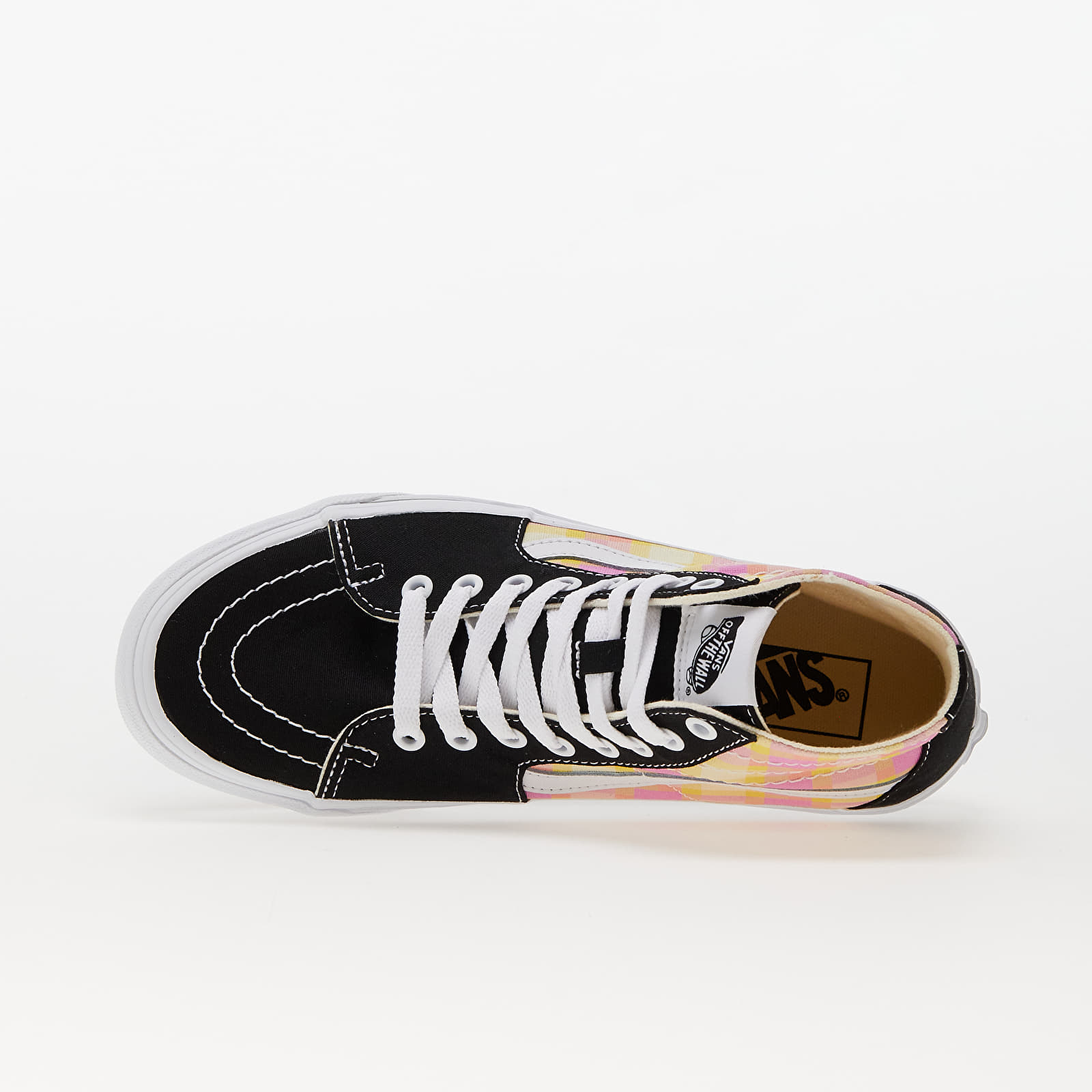 Męskie trampki i buty Vans SK8-Hi Tapered Pastel Picnic Pink Plaid