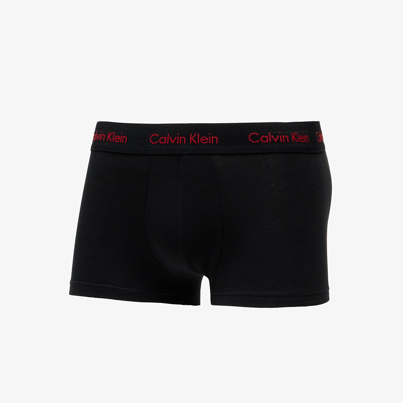 Bokseru Ŕorti Calvin Klein Cotton Stretch Low Rise Trunk 3-Pack Black