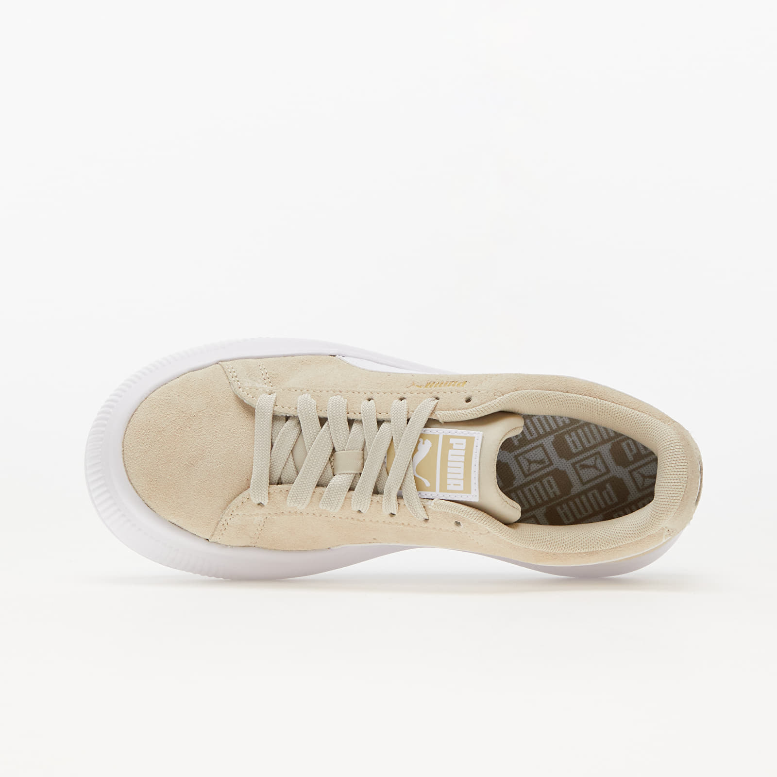 Damesschoenen Puma Suede Mayu Putty/ Puma White