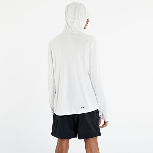 white nike dri fit hoodie