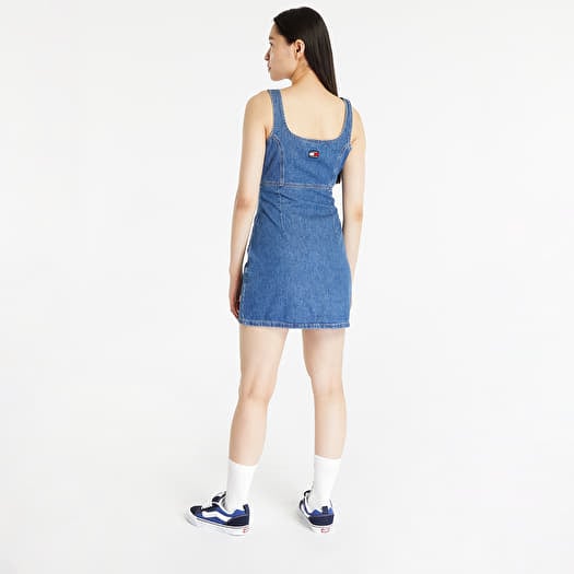Dress TOMMY JEANS Slim Fit Dress Bf Denim Medium Queens