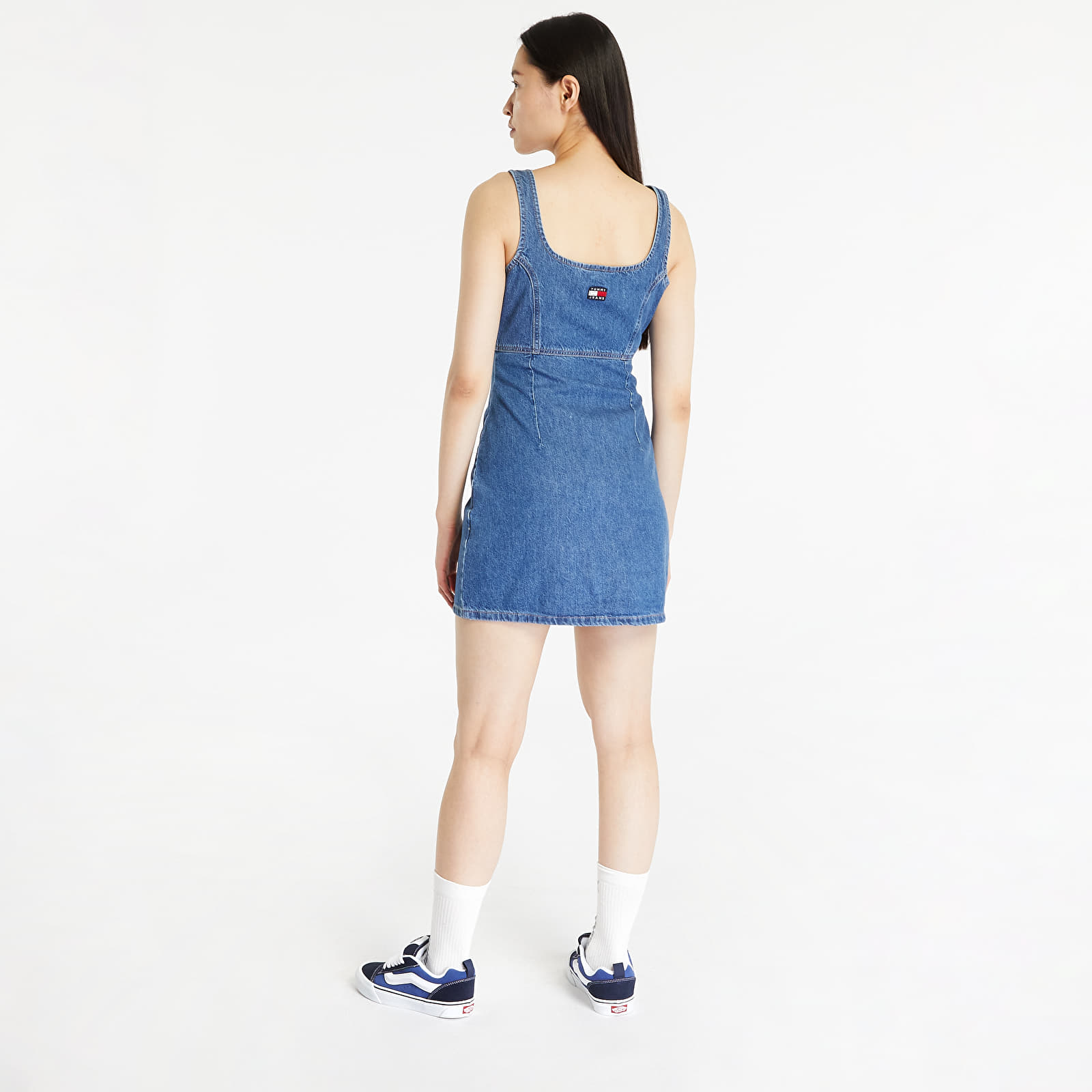 Kleider TOMMY JEANS Slim Fit Dress Bf Denim Medium