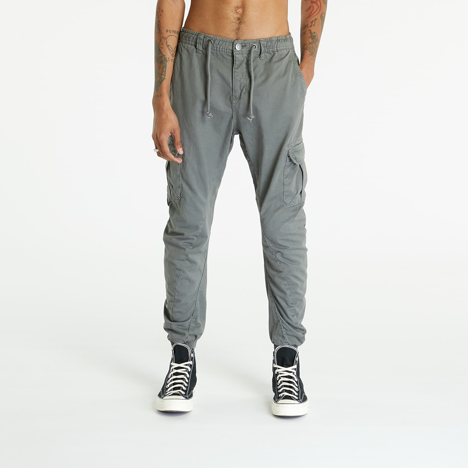 Pantaloni Urban Classics Cargo Jogging Pants Dark Grey XXXL