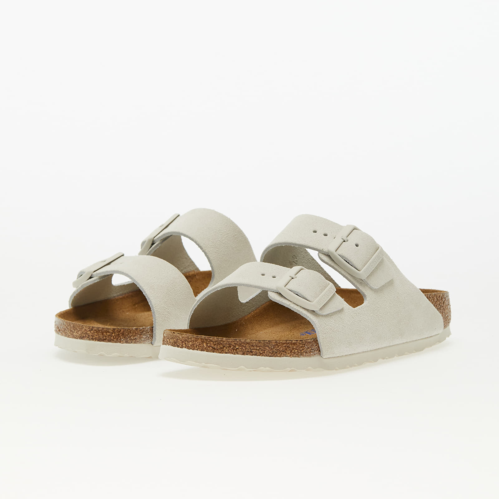 Herensneakers en -schoenen Birkenstock Arizona SFB VL Antique White