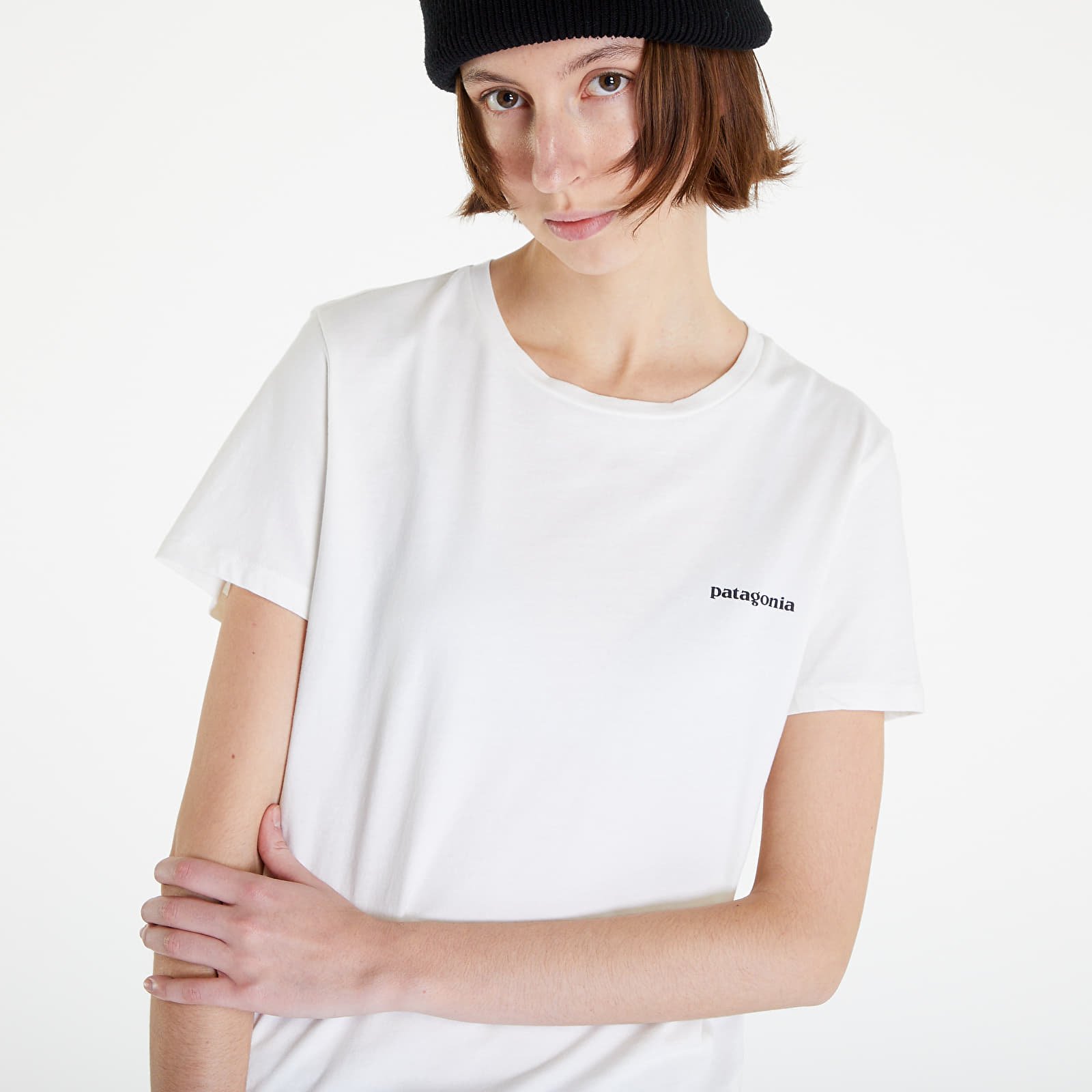 T-shirts Patagonia P-6 Mission Organic T-Shirt Birch White