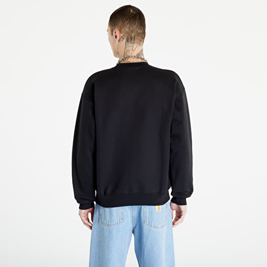 Hoodies and sweatshirts Thrasher Script Crewneck Black Queens