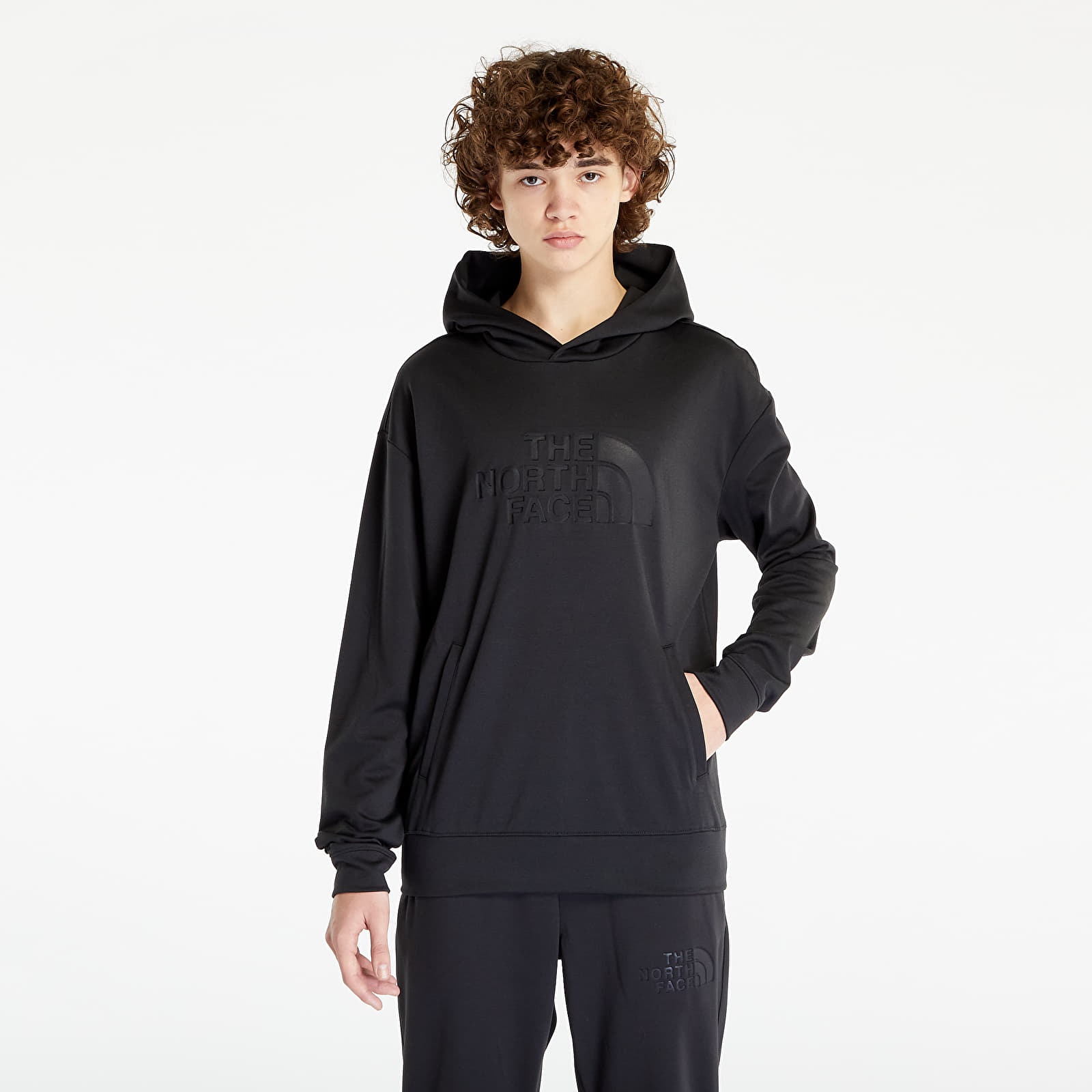 Mikiny The North Face Spacer Air Hoodie Tnf Black Light Heather