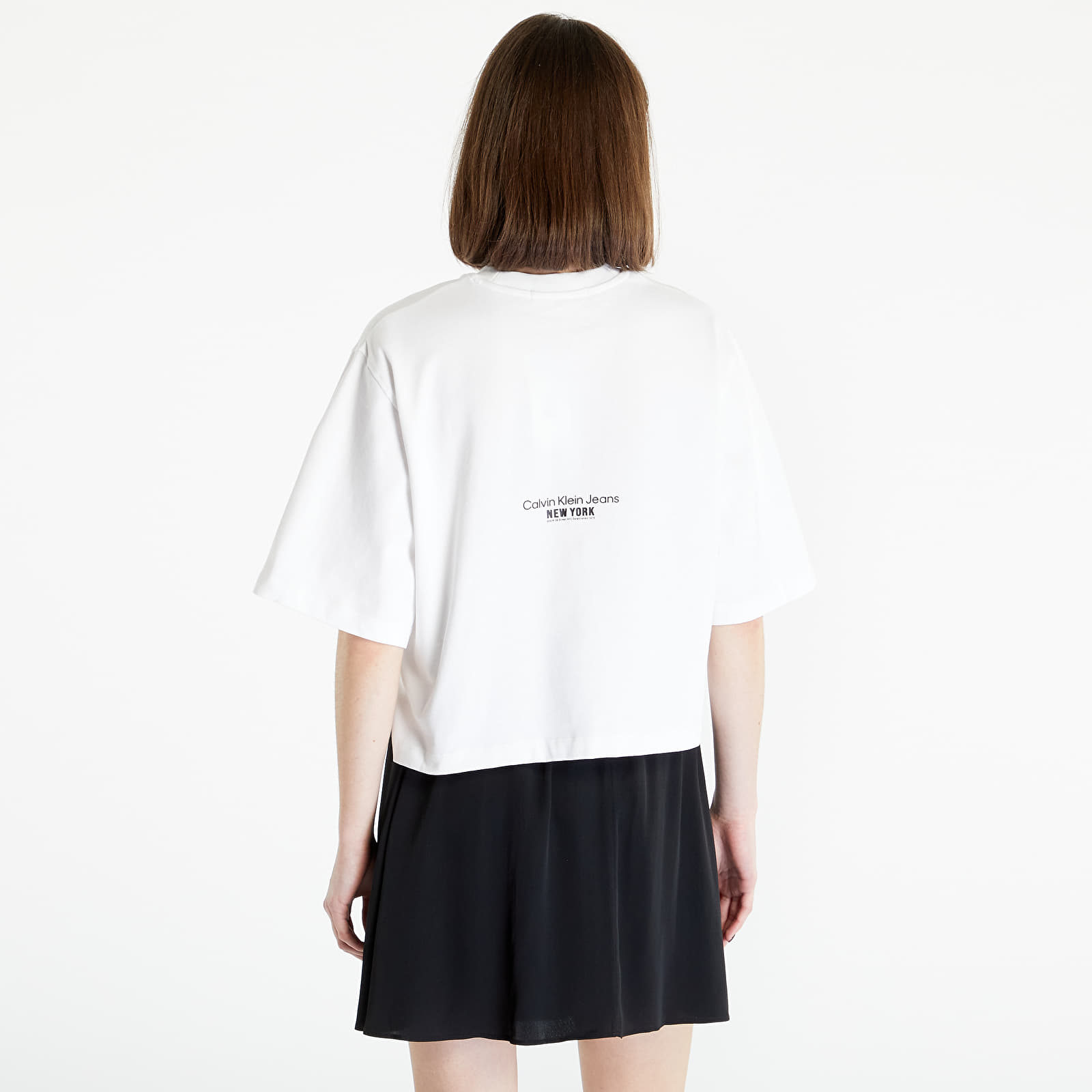 T-Shirts CALVIN KLEIN JEANS Motion Floral Aw S/S T-Shirt White