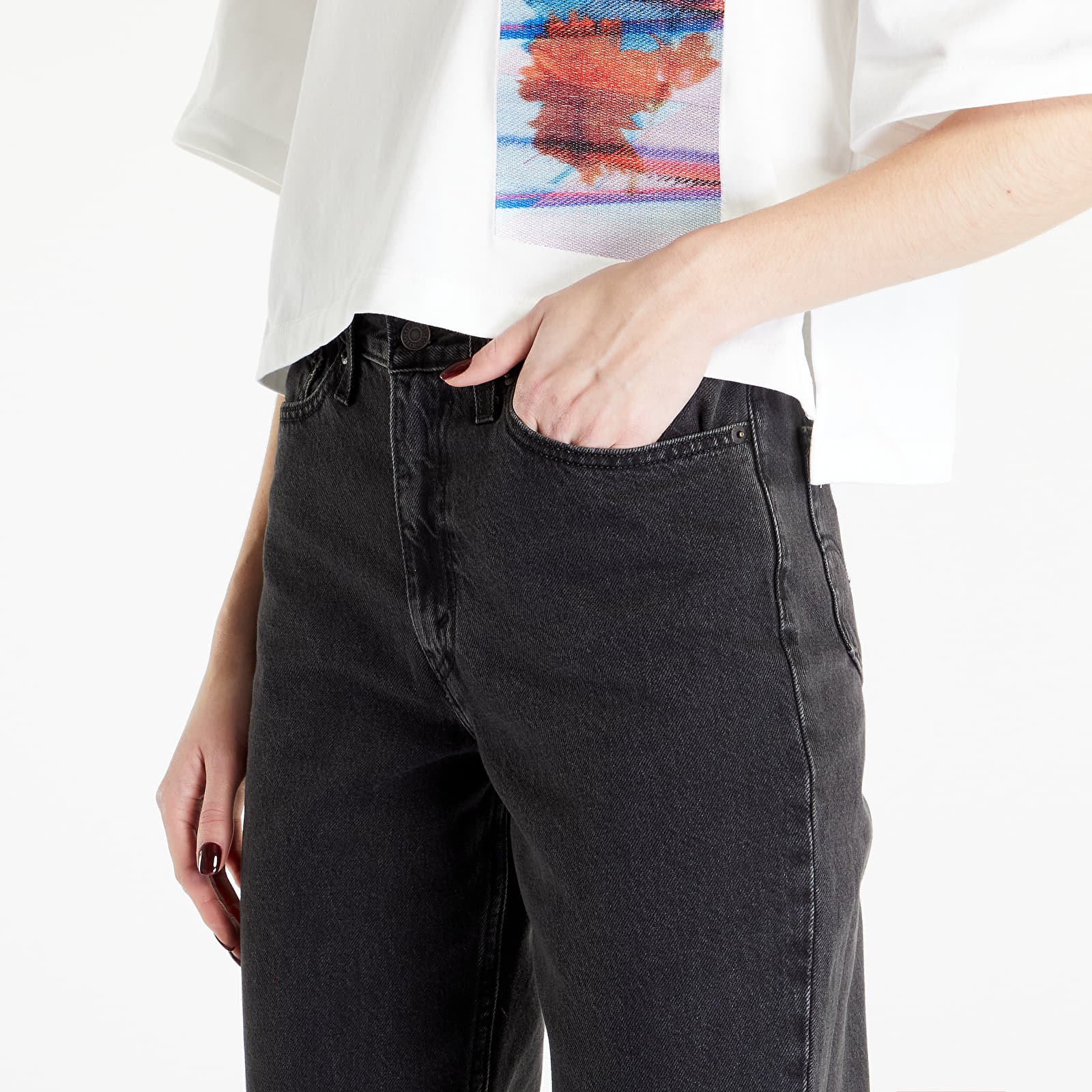 Hosen für Frauen Levi's® 80'S Mom Jeans Stonewash