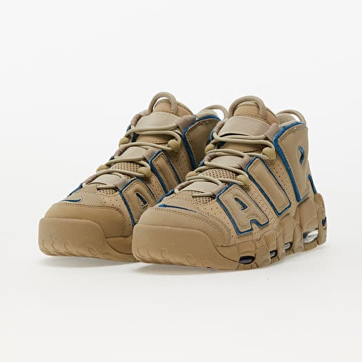 Men s sneakers and shoes Nike Air More Uptempo 96 Limestone Valerian Blue Limestone Queens