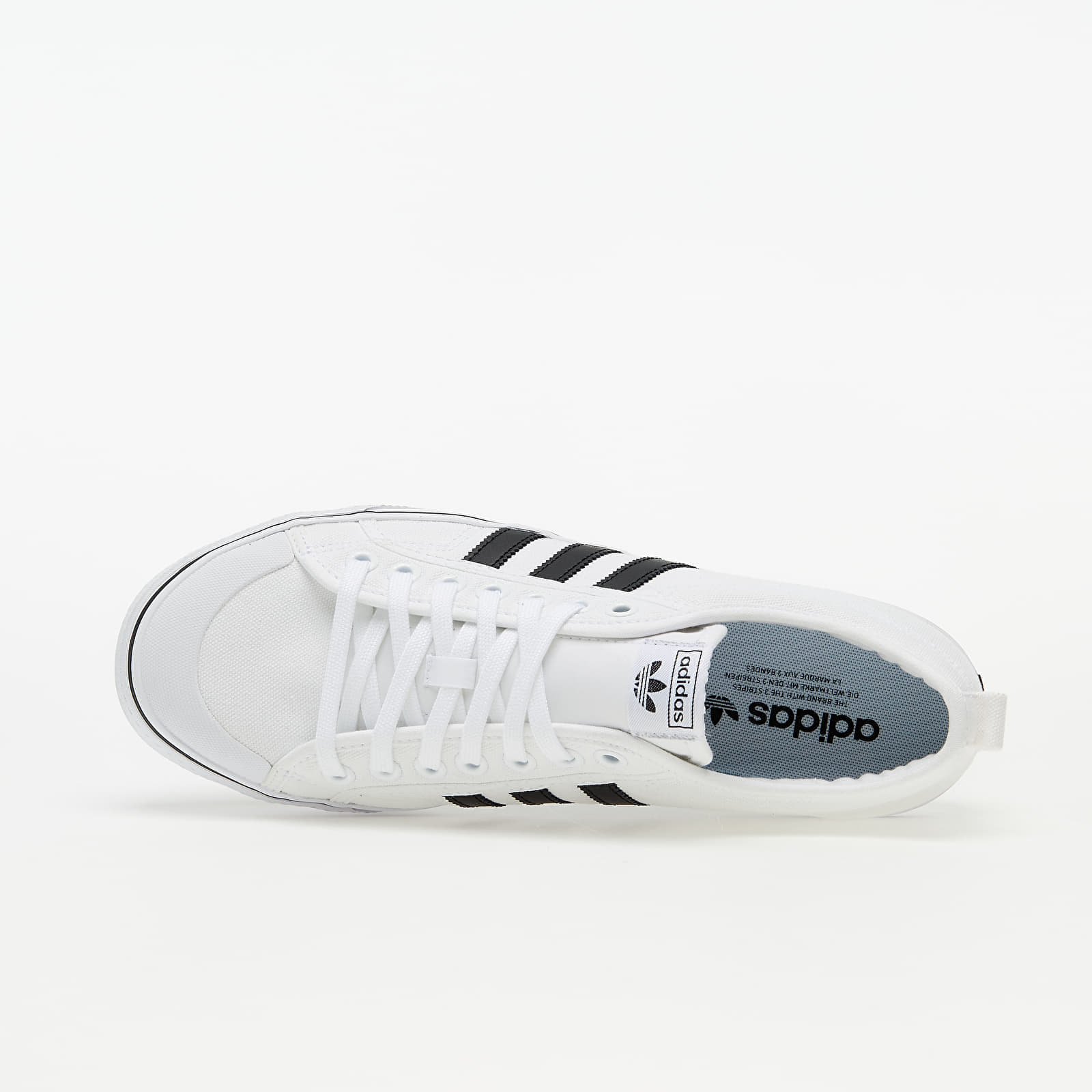 Men's sneakers and shoes adidas Originals Nizza Ftw White/ Core Black/ Ftw White