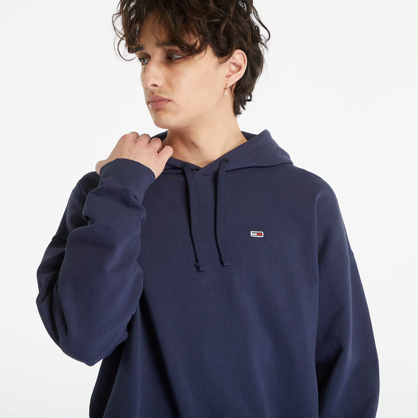 Hoodies and sweatshirts  TOMMY JEANS Oversized College Hoodie Twilight Navy