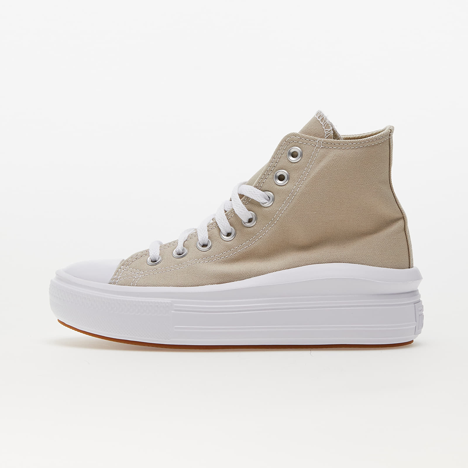 Sieviešu kedas un apavi Converse Chuck Taylor All Star Move Platform Seasonal Color Beach Stone/ White/ Beach Stone