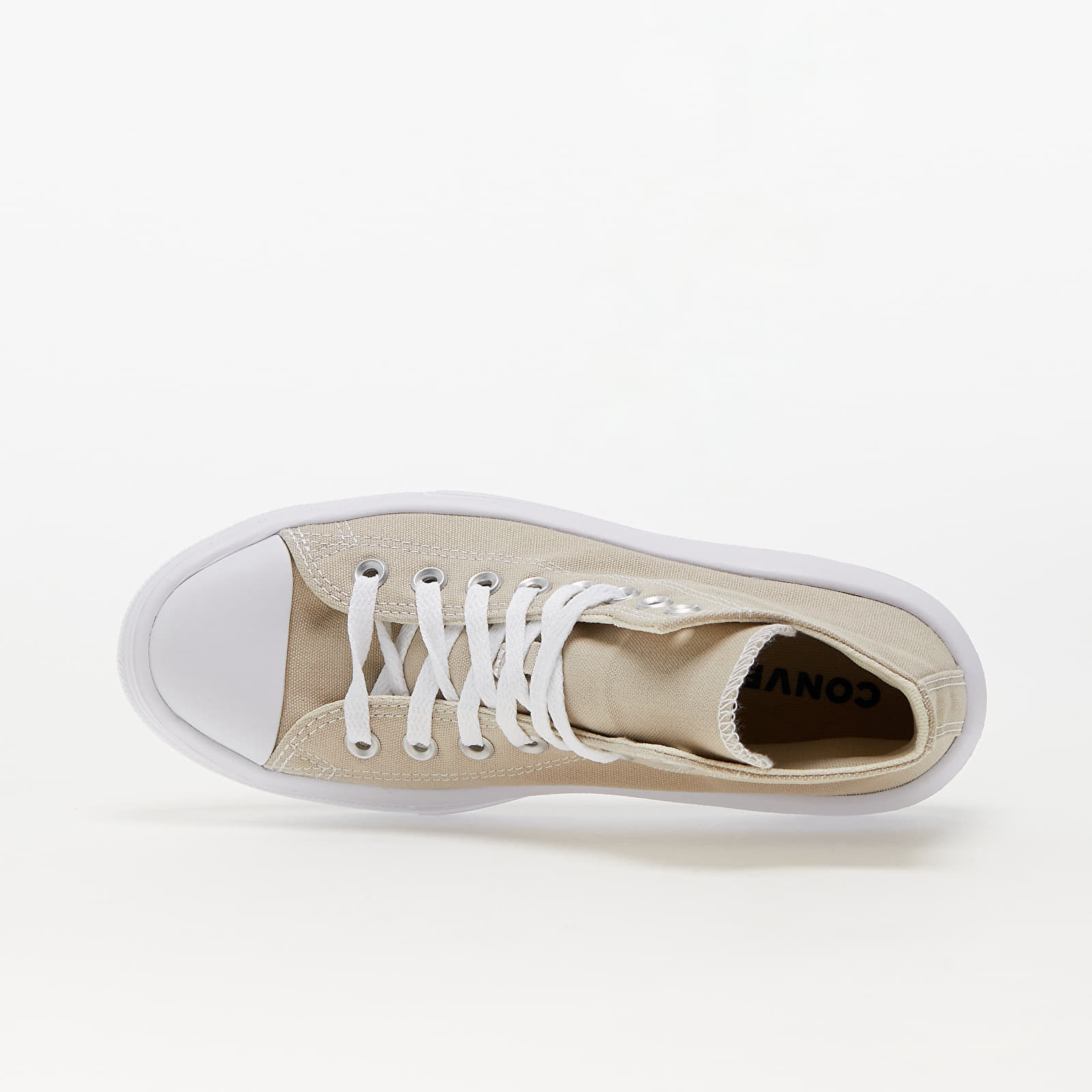Sieviešu kedas un apavi Converse Chuck Taylor All Star Move Platform Seasonal Color Beach Stone/ White/ Beach Stone