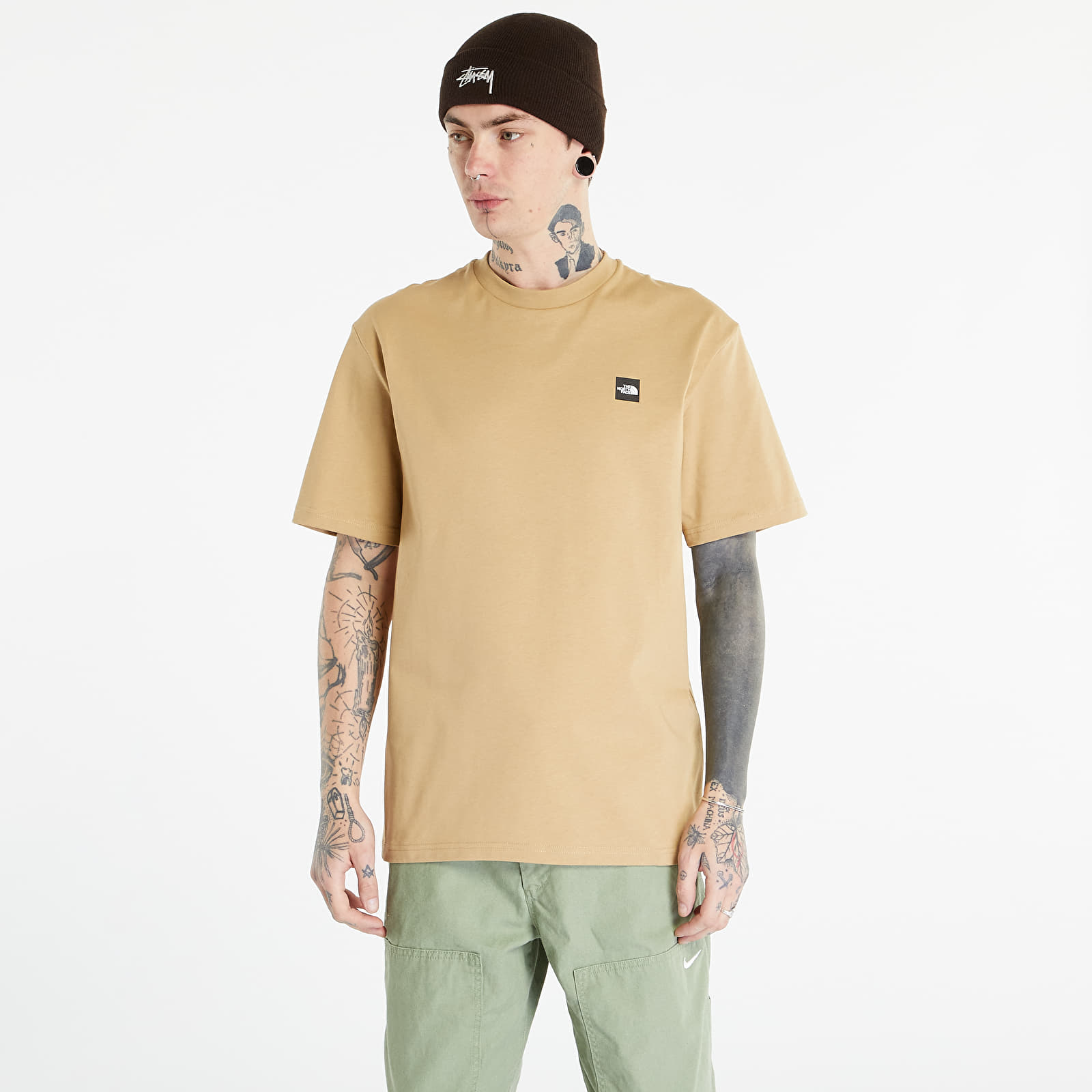 T-krekli The North Face Summer Logo T-Shirt Khaki Stone