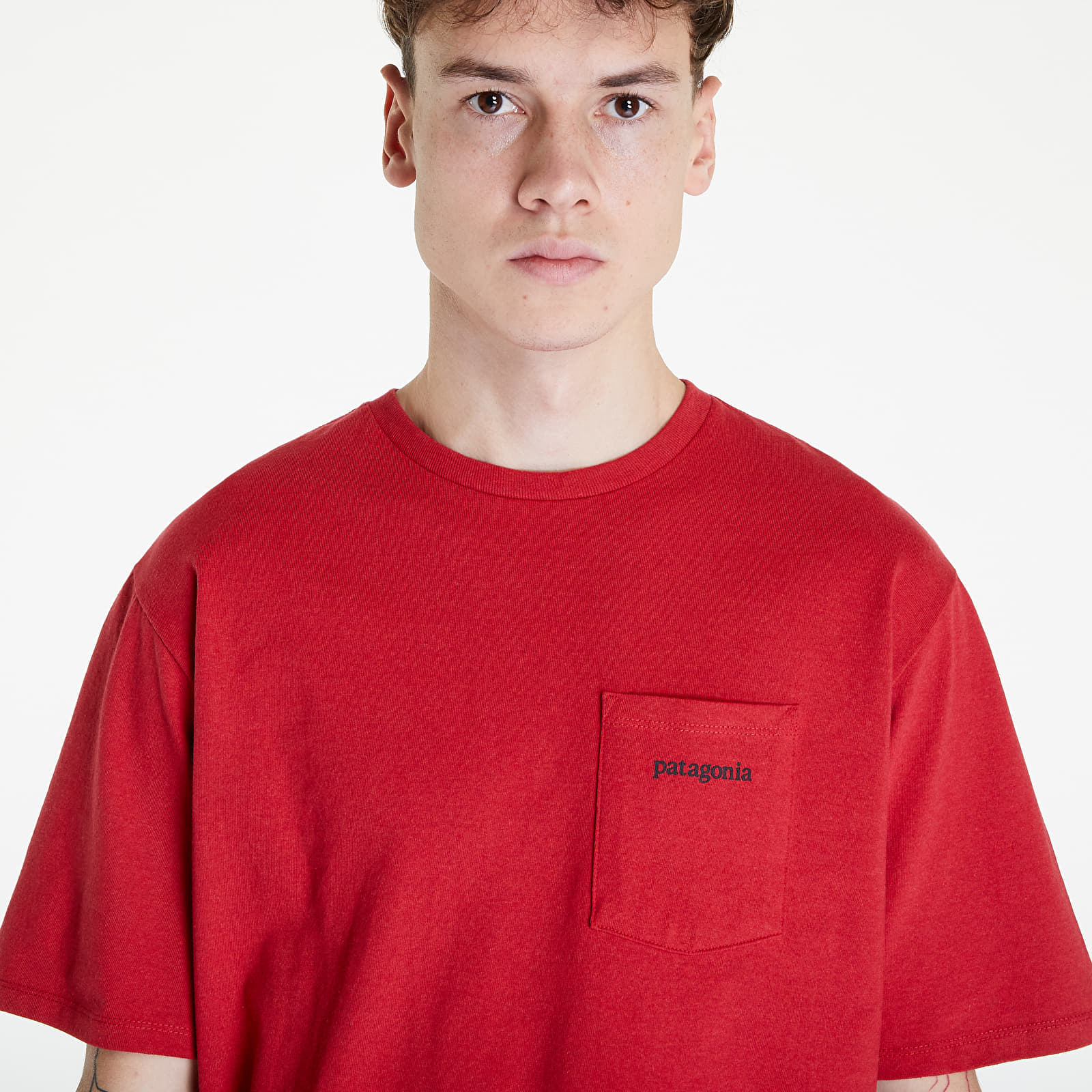 Red patagonia shirt new arrivals