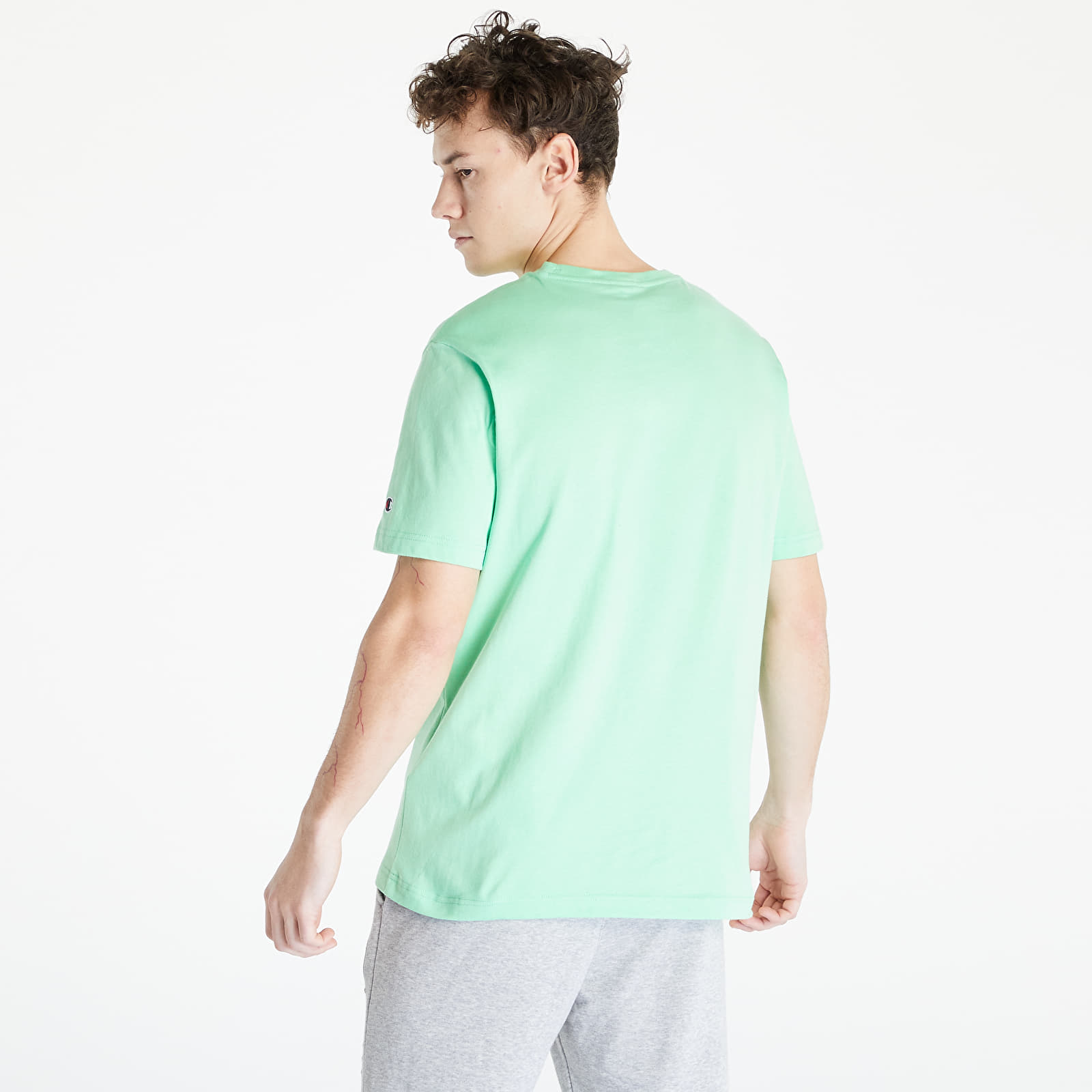 T-krekli Champion Crewneck T-Shirt Green