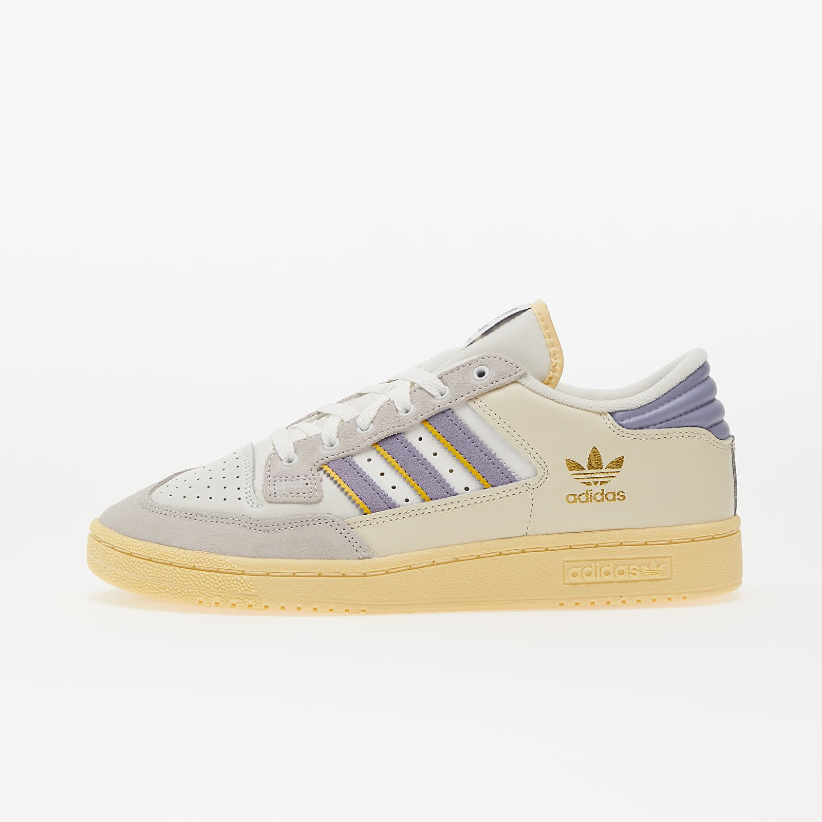 Vīriešu čības un apavi adidas Originals Centennial 85 Lo Crystal White/ SILVIO/ Bold Gold