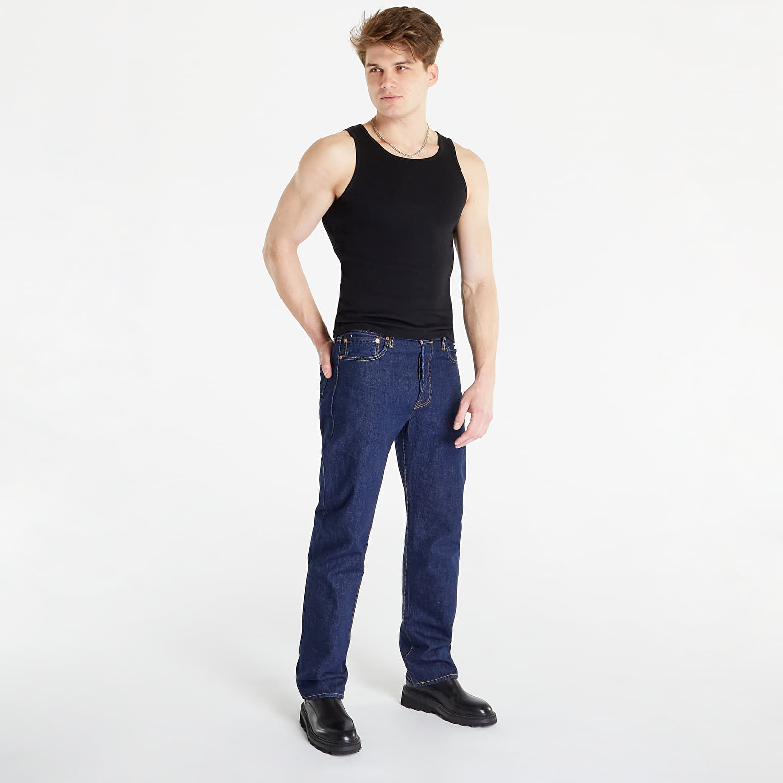 Pantaloni Levi's ® 501 Original Onewash Dark Indigo/ Flat Finish
