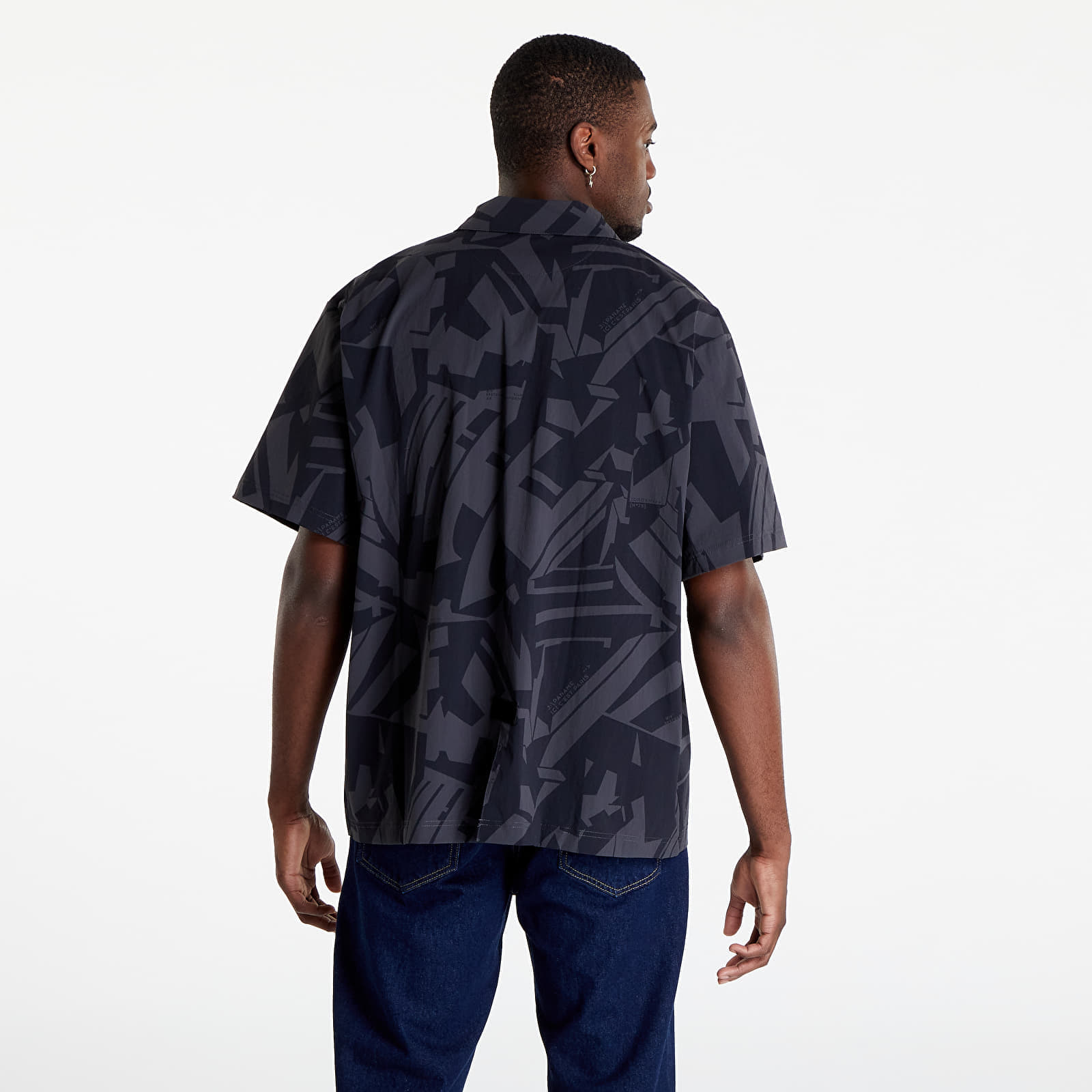 Hemden Jordan Paris Saint-Germain Men's Statement Shirt Black/ Dk Smoke Grey