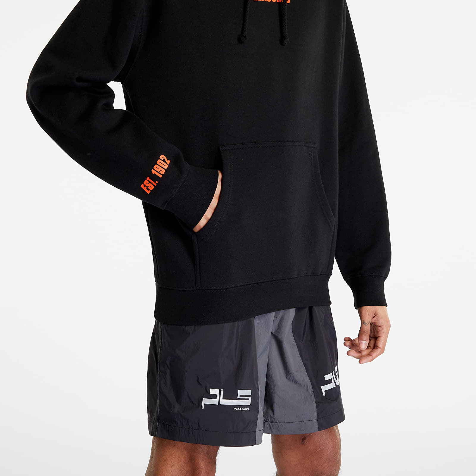 Hoodies and sweatshirts PLEASURES x Art News Hoodie Black