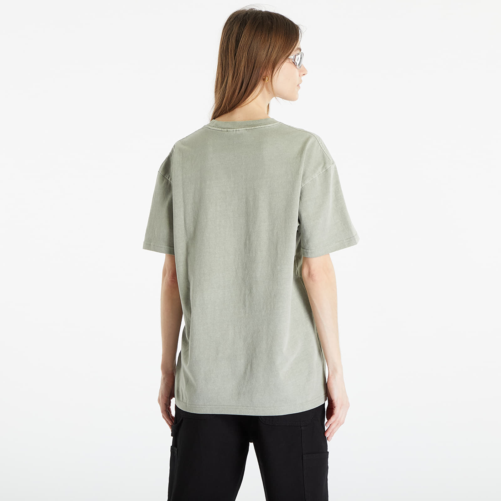 T-krekli Carhartt WIP Duster Short Sleeve T-Shirt UNISEX Yucca Garment Dyed