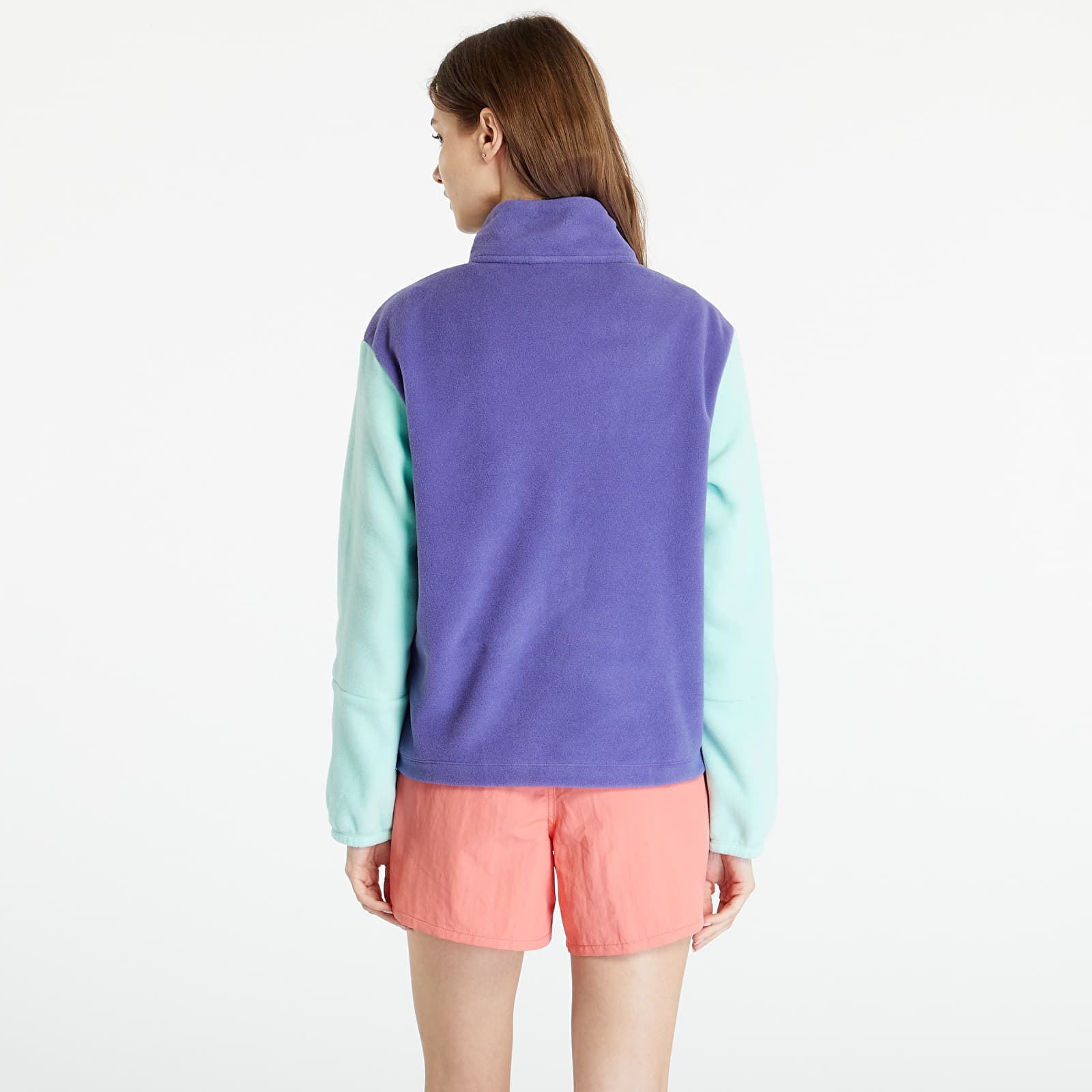 Mikiny Patagonia W's Microdini 1/2 Zip P/O Perennial Purple